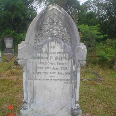 WEIMANN Julianna P. 1828-1910