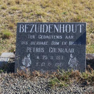 BEZUIDENHOUT Petrus Coenraad 1917-1987