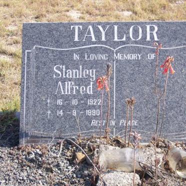 TAYLOR Stanley Alfred 1922-1990