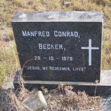 BECKER Manfred Conrad -1979