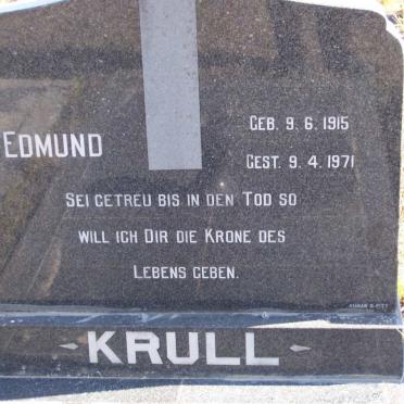 KRULL Edmund 1915-1971
