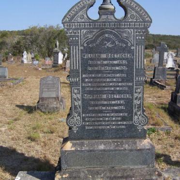 BOETTCHER William 1845-1920 &amp; Mirriam 1845-1920