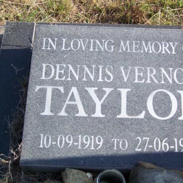 TAYLOR Dennis Vernon 1919-1995