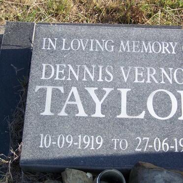 TAYLOR Dennis Vernon 1919-1995