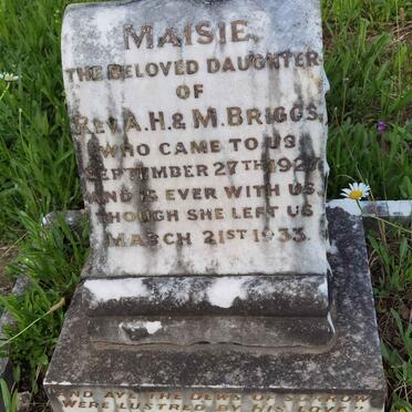 BRIGGS Maisie 1927-1933