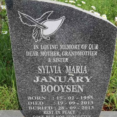 BOOYSEN Sylvia Maria January 1953-2013
