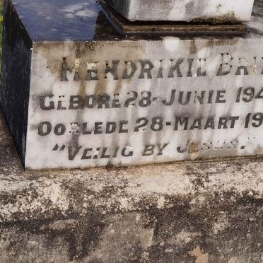 BRITS Hendrikie 1941-1942