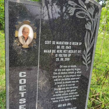 COETSEE Gert 1943-2001