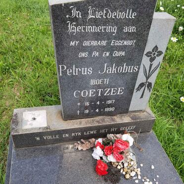 COETZEE Petrus Jakobus 1917-1990