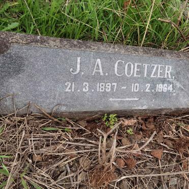 COETZER J.A. 1897-1964