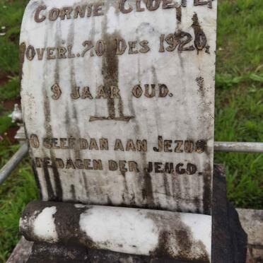 CLOETE Cornie -1920