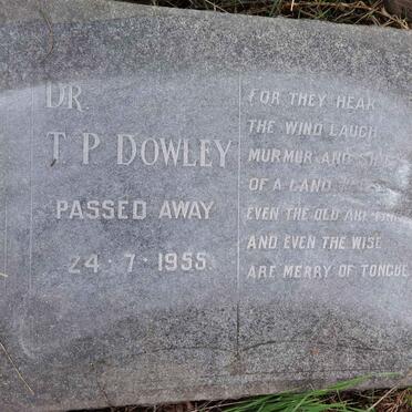 DOWLEY T.P. -1955