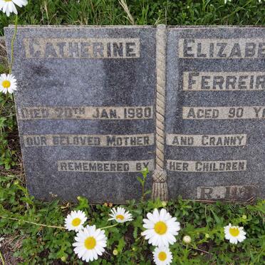 FERREIRA Catherine Elizabeth -1980