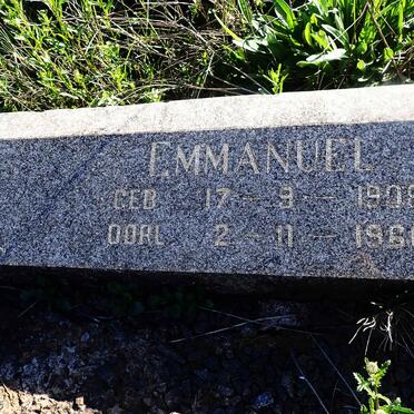 FERREIRA Emmanuel 1908-1966 &amp; Fredricka S.M. CRONJE 1912-1965