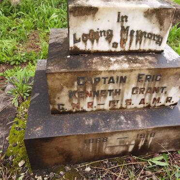 GRANT Eric Kenneth 1868-1918