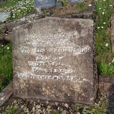 GERTENBACH Engela D.M. nee SMITH 1914-1941