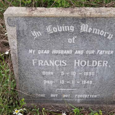 HOLDER Francis 1898-1949