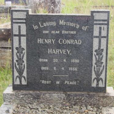 HARVEY Henry Conrad 1890-1956