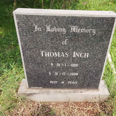 INCH Thomas 1919-1990