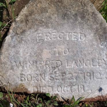 LANGLEY Winifred 191?-19??