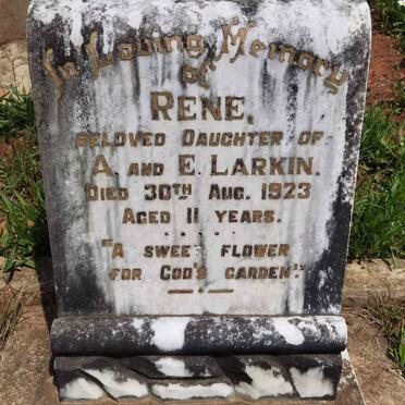 LARKIN Rene -1923