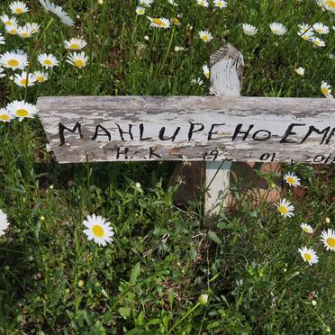 MAHLUPEHO Emma 19??-2018