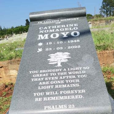 MOYO Catherine Nomagelo 1948-2022