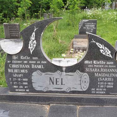 NEL Christiaan Daniel Wilhelmus 1909-1986 &amp; Susara Johanna Magdalena 1922-2008