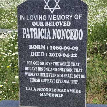 NONCEDO Patricia 1969-2019