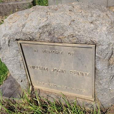 PENNY William John 1920-1970