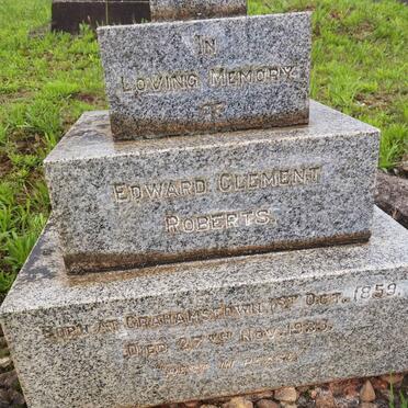 ROBERTS Edward Clement 1859-1933