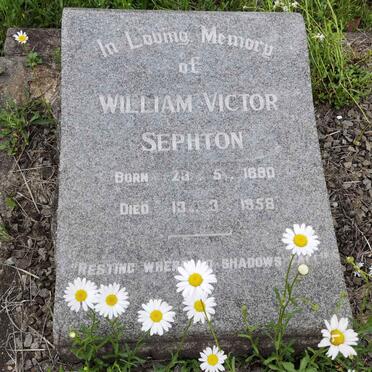 SEPTHON William Victor 1890-1958 &amp; Verna Lillian 1893-1972