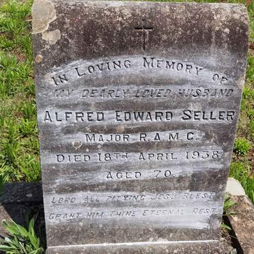 SELLER Alfred Edward -1938