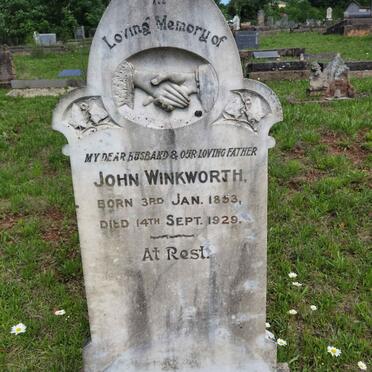WINKWORTH John 1853-1929