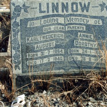 LINNOW Karl Frederich August 1864-1940 &amp; Annie Dorothy 1866-1926