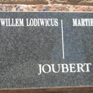 JOUBERT Willem Lodiwicus &amp; Martie APPEL