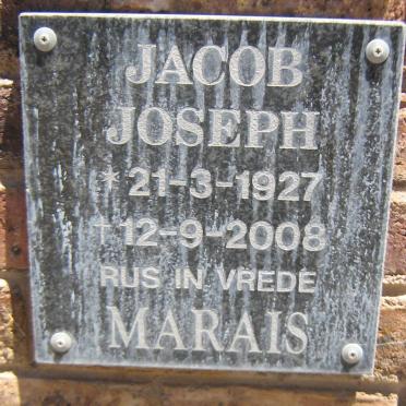 MARAIS Jacob Joseph 1927-2008