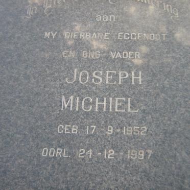 ANTHONY Joseph Michiel 1952-1997 &amp; Magrieta Susara Jacoba OOSTHUYZEN 1953-