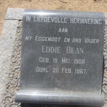 BEAN Eddie 1908-1967