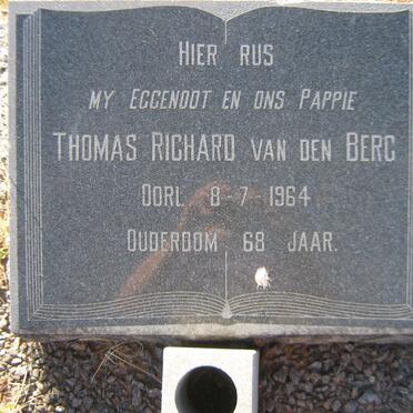 BERG Thomas Richard, van den -1964