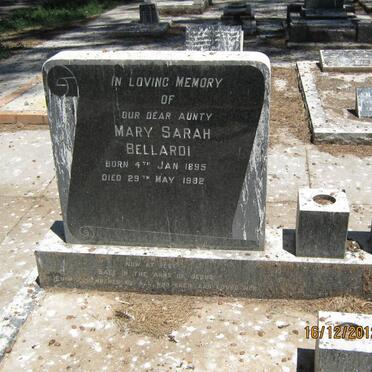 BELLAROI Mary Sarah 1895-1982