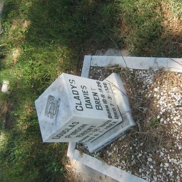 BRENT Douglas Purdon 1920-1923 :: BRENT Gladys Davies 1926-1936