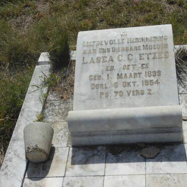 COETZEE Lasea C. nee COETZEE 1893-1954