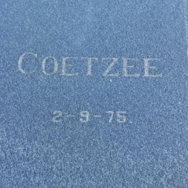 COETZEE -1975