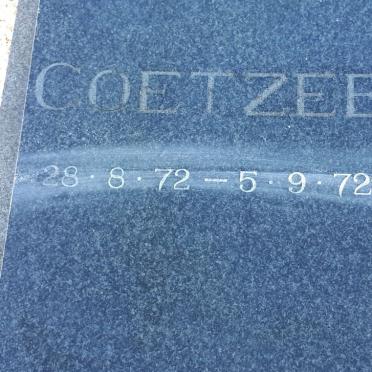 COETZEE 1972-1972
