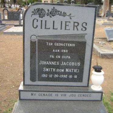 CILLIERS Johannes Jacobus Smith 1910-1992