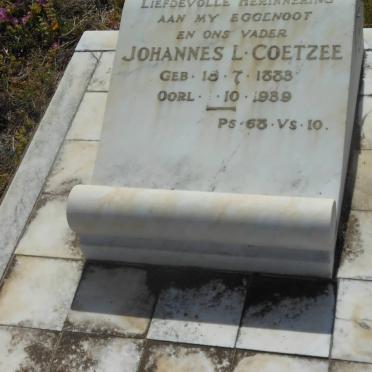 COETZEE Johannes L. 1883-1939