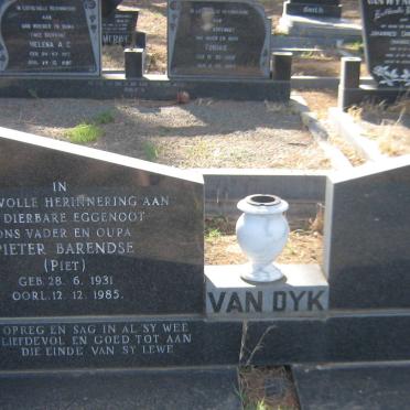 DYK Pieter Barendse, van 1931-1985