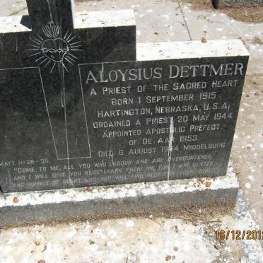 DETTMER Aloysius 1915-1953