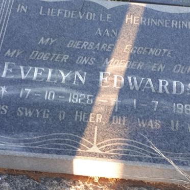 EDWARDS Evelyn 1925-1982